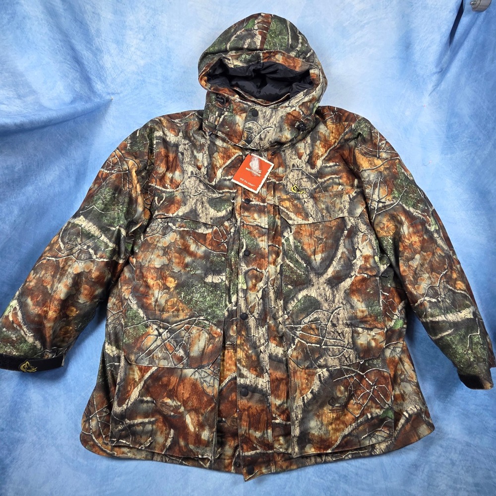 Mothwing Camo Canyon Mimicry 3-in-1 Down Insulated Hunting Jacket Parka Mens 3XL